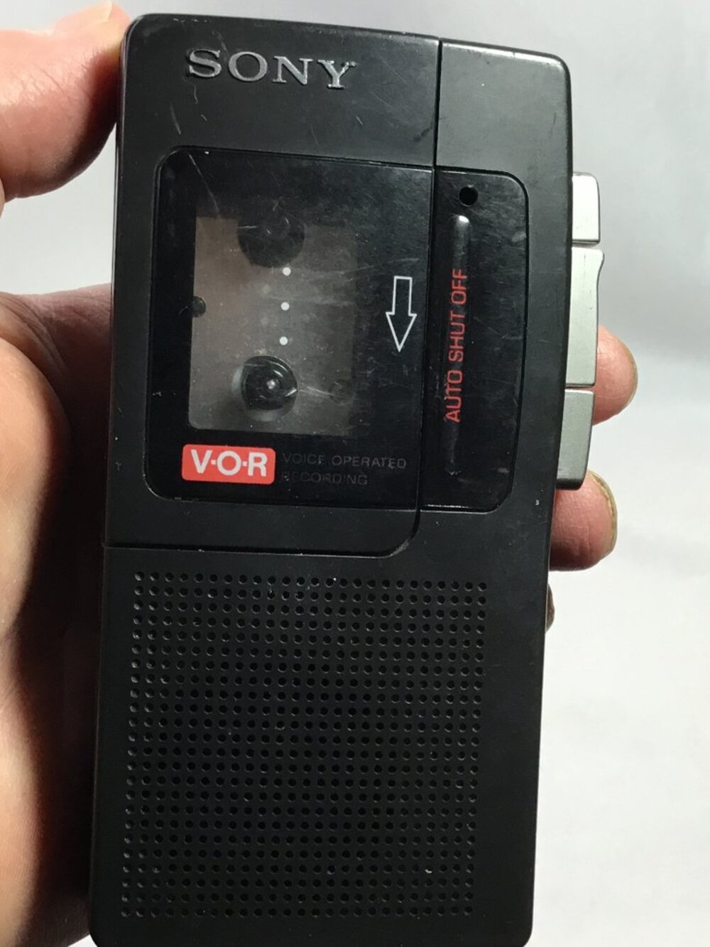 Sony VOR Voice Operated Recording M-440V - See Video - TESTED NOT WORKING
